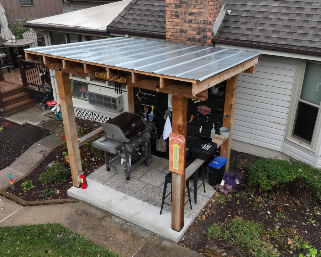 polycarbonate patio cover